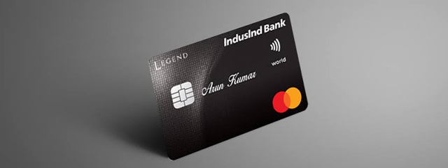IndusInd Bank Legend Credit Card